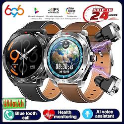 696 T95 Smart Watch 1.52 inch Smartwatch Fitness Running Watch Bluetooth Pedometer Call Reminder Sleep Tracker Compatible with Android iOS Men Hands-Free Calls Message Reminder Always on Display IP 67 Lightinthebox