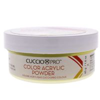 Cuccio Pro Banana Yellow 1.6oz Color Acrylic Powder