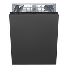 Smeg Built In Dishwasher 12 Place Settings 5 Programs - Grey (ST512AR)