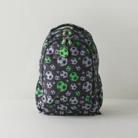 St.Right Printed 18-Inch Backpack with Zip Closure - 30x20x45 cms