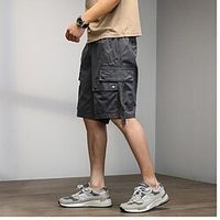 Men's Hiking Cargo Shorts Hiking Shorts Military Camouflage Summer Outdoor Comfort Scratch-resistant Multi-Pockets Breathable Knee Length Multi Pocket Shorts Bottoms Lightinthebox - thumbnail