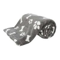 Trixie Kenny Plush Blanket for Dogs Grey - 150X100cm