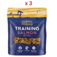 Fish4Dogs Training Salmon Bites Dog Treats 80G (Pack Of 3)