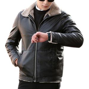 Fleece PU Leather Jackets