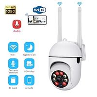 A7 CCTV Security WIFI Speed Dome Camera Outdoor HD 1080P IR Night Vision Mini Size Wide Angle 350 Degree LED Lightening Remote Lightinthebox - thumbnail