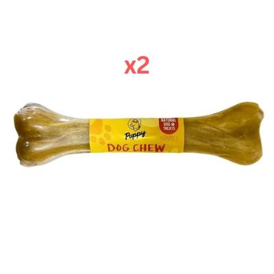Puppy Pressed Bone 12 Inch 1Pcs 450G (Pack of 2)