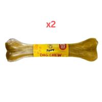 Puppy Pressed Bone 12 Inch 1Pcs 450G (Pack of 2)