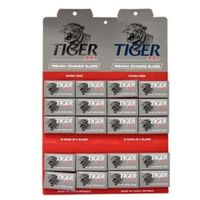 Tiger Platinum Double Edge Blades, Hanging cards 5 x 20