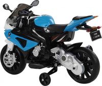 Megastar Licensed Ride On 12 V BMW King Sized Bike Electric Motorcycle For Kids - Black - thumbnail