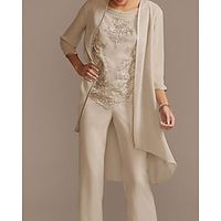Women's Wrap Mother's Wraps Coats / Jackets Elegant Sun Protection 3/4 Length Sleeve Chiffon Wedding Wraps With Pure Color For Wedding Spring   Fall miniinthebox - thumbnail