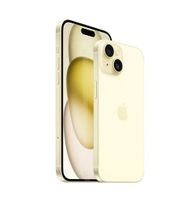 Apple iPhone 15, 128GB, 6GB, 6.1 inch, Yellow (Physical Sim & eSim) - thumbnail