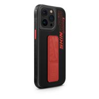 SkinArma iPhone 15 Pro Case - Slate Grip-Stand - Orange