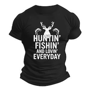 Letter Black White Burgundy T shirt Tee Men's Graphic Cotton Blend Shirt Sports Classic Shirt Short Sleeve Comfortable Tee Sports Outdoor Holiday Summer Fashion Designer Clothing S M L XL XXL XXXL Lightinthebox