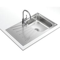 TEKA Starbright 45 E-XN 1B 1D Inset reversible sink with mat