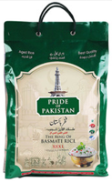 Pride Of Pakistan XXXL Basmati Rice, 10Kg