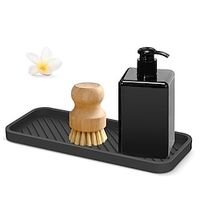 3pcsset Press Cleaning Creative Kitchen Dishwashing Liquid Dispenser And Press Soap Dispensing Dishwashing Brush Set Lightinthebox - thumbnail