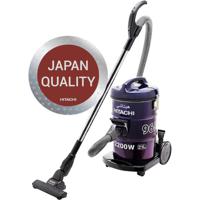 Hitachi Drum Vacuum Cleaner 2200 Watts, 21L Tank Dust Capacity- CV965NBLGCM (2 Years Warranty)