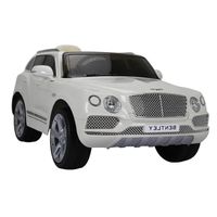 Megastar Premium Licensed Ride On 12V Bentley Bentayga - White (UAE Delivery Only)