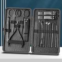 Nail Clippers Manicure Tool Set, Cuticle Nippers And Cutter Kit, Professional Nail Clippers Pedicure Kit, Nail Art Tools, Stainless Steel Grooming Kit For Travel Lightinthebox - thumbnail
