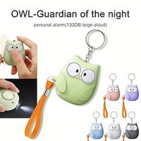 1pc Personal Safety Alarm For Women 130dB Self Defense KeychainWith LED Strobe Light Personal Emergency Security Safe Devices KeyChain Alarms For Elderly Lightinthebox