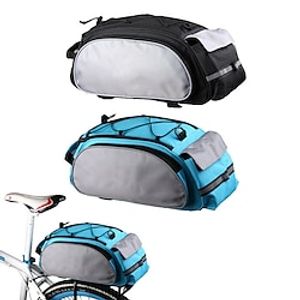 Daypack Bike Saddle Bag Bike Rack Bag Portable Cycling Waterproof Zipper Bike Bag Polyester 600D Polyester Bicycle Bag Cycle Bag Cycling Bike / Bicycle Cycling miniinthebox
