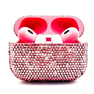 Customized Apple AirPods Pro 3 Crystal Pink Customized Apple AirPods Pro 3 Crystal Pink