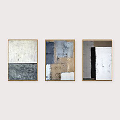 3 Panel Wall Art Canvas Prints Painting Artwork Picture Abstract Home Decoration Décor Stretched Frame Ready to Hang miniinthebox