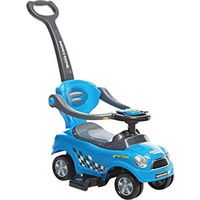 Megastar My Lil Sunhine Push Car With Handle - Blue (UAE Delivery Only)