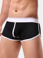 Mens Mesh Breathable Boxer Briefs