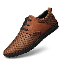 Men's Sneakers Comfort Shoes Summer Loafers Casual Daily Mesh Breathable Wear Proof Black Brown Spring Summer Lightinthebox - thumbnail