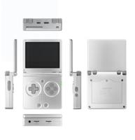 Anbernic Handheld Flip Retro Portable Game Console 3.5Inch 64GB Silver (RG35XXSP)