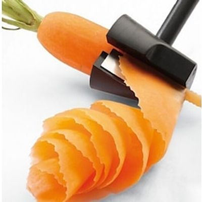 Multi Functional Peeler Easy Carrot Cucumber Curler Vegetable Sharpener Spiral Shred Slicer Root Vegetables Fruits Slicer for Garnishing Flower Maker Tool Lightinthebox