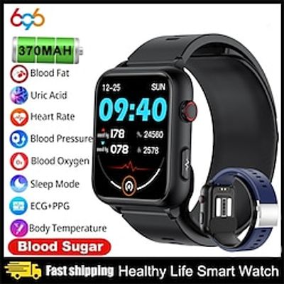 696 TK63 Smart Watch 1.91 inch Smartwatch Fitness Running Watch Bluetooth ECGPPG Temperature Monitoring Pedometer Compatible with Android iOS Men Hands-Free Calls Message Reminder Custom Watch Face Lightinthebox 696 TK63 Smart Watch 1.91 inch Smartwatch Fitness Running Watch Bluetooth ECGPPG Temperature Monitoring Pedometer Compatible with Android iOS Men Hands-Free Calls Message Reminder Custom Watch Face Lightinthebox
