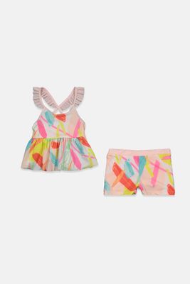 Toddler Girls 2-Piece Splash Tankini Set Matisse/Peach Toddler Girls 2-Piece Splash Tankini Set Matisse/Peach
