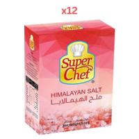 Super Chef Himalayan Salt 500Gm (Pack Of 12)