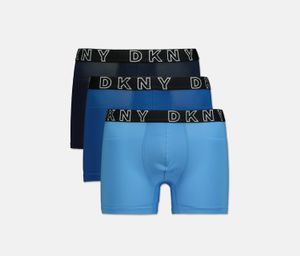 Mens 3 Pieces Boxer Brief  Light Blue/Blue/Black