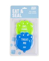 Core 2 Pieces Dog Can Covers Set Green & Blue