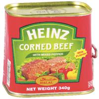 Heinz Corned Beef Halal Mixed Pepper 340 Gm