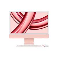 Apple iMac M3 chip with 8 Core CPU & 10 Core GPU 8GB RAM 256GB SSD 24" Desktop English & Arabic Keyboard - Pink (MQRT3AB/A)