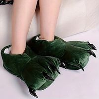 Animal Paw Home Slippers Soft Plush Cozy House Slippers Anti-skid Slip-on Shoes Indoor For Men Winter Shoes miniinthebox - thumbnail