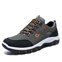 Men Hiking Metal Buckle Shock-absorbing Outdoor Sneakers