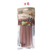 Flamingo Veggie Snack Natural Sticks Dog Treats 6pcs Pack Of 6
