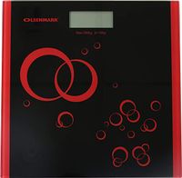 Olsenmark Digital Personal Scale, Black - OMBS2256