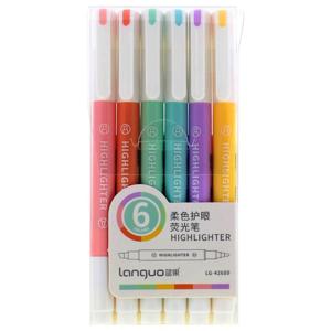 Languo Color Round Body Highlighter (Set of 6)