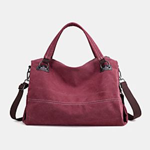 women casual canvas handbag multi-carry crossbody bag Lightinthebox