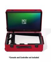 IndiGaming POGA Lux 24-Inch Portable Gaming Monitor Red for PlayStation 5