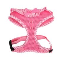 Puppia Vivien Harness A Pink S Neck 9.5 Inch Chest 12 - 17.5 Inch - thumbnail