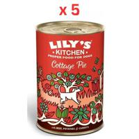 Lily's Kitchen Dog Cottage Pie Wet Dog Food 400G Pack Of 5