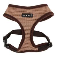 Puppia Soft Harness Beige L Neck 14.5In Chest 20-29In