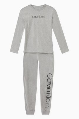 Modern Cotton Pyjama Set in Organic Cotton Modern Cotton Pyjama Set in Organic Cotton
